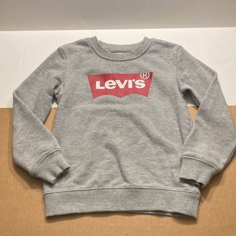 Levi's Gray Kids Sweatshirt. Sz 6